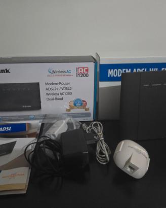 Modem Router D-Link Wireless AC1200 Dual-Band