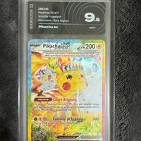 Carte pikachu ex ita gradata 9.5