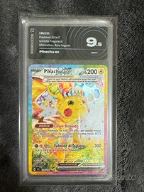 Carte pikachu ex ita gradata 9.5