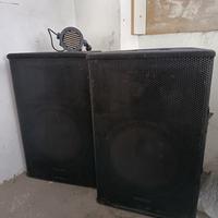 casse ed amplificatore 