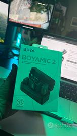 Microfoni BOYAMIC 2 NUOVI – Mai aperti, imballati