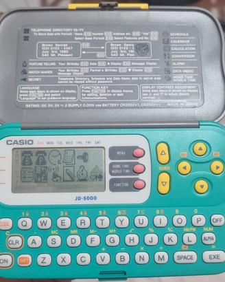 CASIO my magic diary JD-5000 GN Vintage 