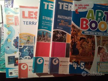 Libri scuola elementare da prima a quinta