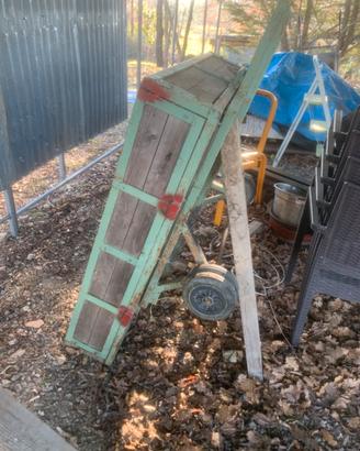 Carrello artigianale
