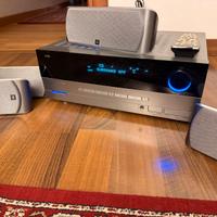 Amplificatore Harman Kardon avr132 con 5 casse JBL