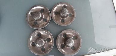 4 Coppe-Borchie Ruota Originali ALFA ROMEO ALFETTA