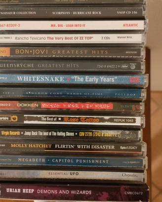 Lotto CD Hard Rock e Heavy Metal