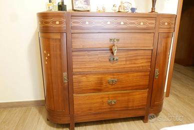 Comò/Cassettiera :tardo Art Nouveau/primo Art Déco