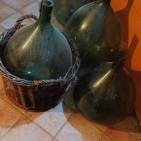 4 damigiane dell'800