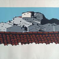 Litografia di Enotrio Pugliese numerata e firmata