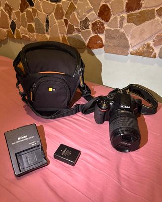 Nikon D 5100 + obiettivo Afs  18/105