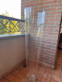 vaso in cristallo 120 centimetri