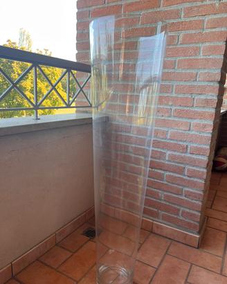 vaso in cristallo 120 centimetri
