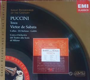4 CD Puccini – Tosca – Mozart così fan tutte