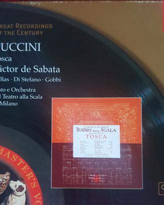 4 CD Puccini – Tosca – Mozart così fan tutte
