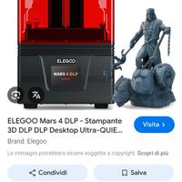 stampante elegoo Mars 4 Dlp 