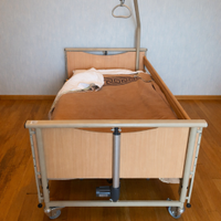 Letto ospedaliero  elettrico + girello + alzaWc