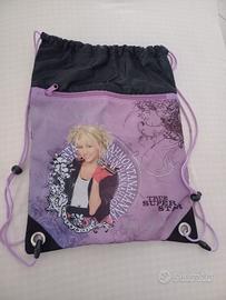 Sacca zaino Hannah Montana True Super Star 