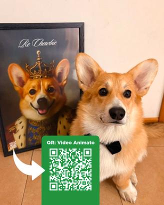 Stampa personalizzata cani, gatti, e altro con QR