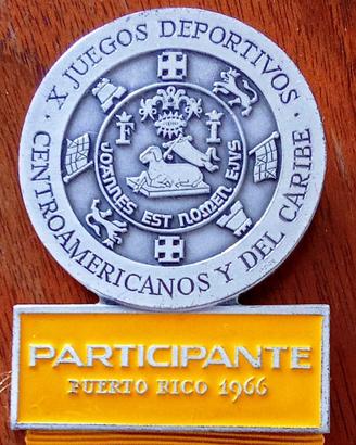 Medaglia X Juegos Deportivos Centroamericanos