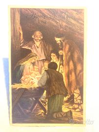 Illustrata Numerata Buon Natale viaggiata 25/12/27