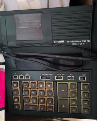 Olivetti Divisumma 232 PD Silent Dry funzionante