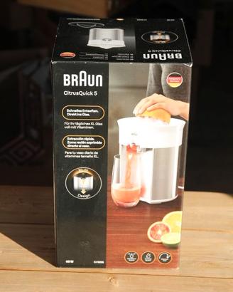 Spremiagrumi Elettrico Braun CitrusQuick 5 (60W)