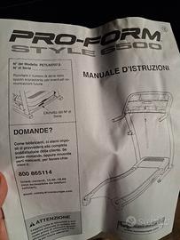 Tapis roulant Proform style 6500