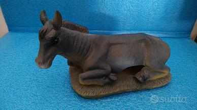 Figurine Asino Presepe 21 cm (Asinello Natività)