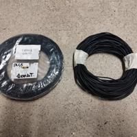 Cavi 1x1.5mm² nero e rosso