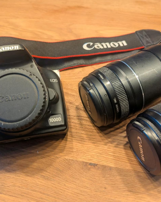 Fotocamera Canon + 2 obiettivi