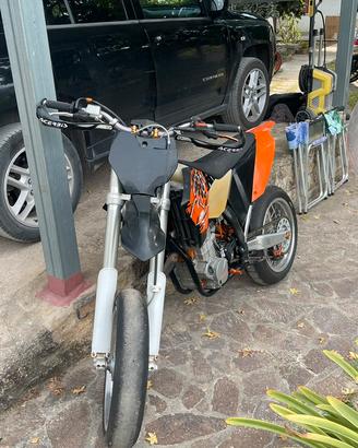 Ktm exc 450 2010 A2 con kit motard