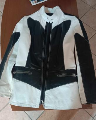 giacca in pelle taglia S