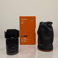 Obiettivo Sony E-mount 24mm F1.8 Sonar T