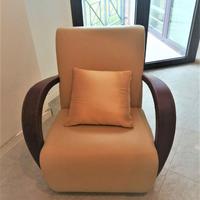 POLTRONA IN VERA PELLE