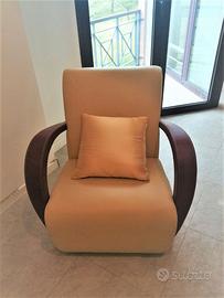 POLTRONA IN VERA PELLE