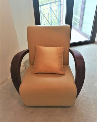 POLTRONA IN VERA PELLE