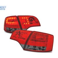 FANALI A LED PER AUDI A4 B7 AVANT 04-08 ROSSO AFFU