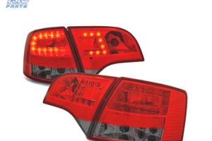 FANALI A LED PER AUDI A4 B7 AVANT 04-08 ROSSO AFFU