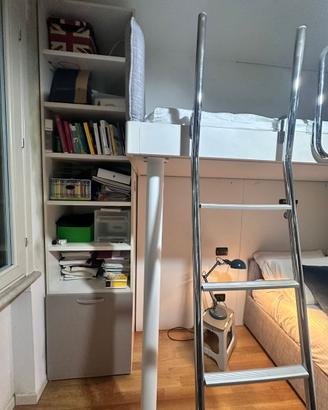CAMERA DA LETTO completa di LIBRERIA e DOPPIO lett