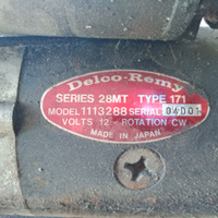 Motorino avviamento Perkins/ Clark