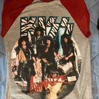 T-shirt VINTAGE KISS Animalize '84 - '85 tour M