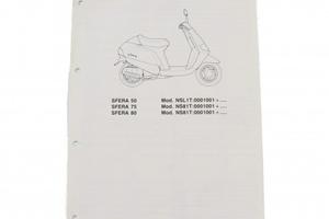 Catalogo parti di ricambio Piaggio Sfera 50 75 80