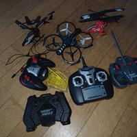 lotto elicotteri AIR HOGS telecomandati +  drone