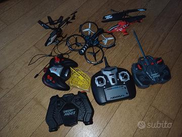 lotto elicotteri AIR HOGS telecomandati +  drone