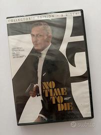 DVD 007 No time to die Ultimo film della serie