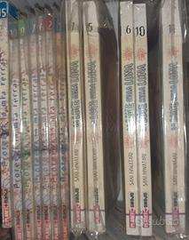 Set Fumetti Manga planet shojo serie Saki Hiwatari