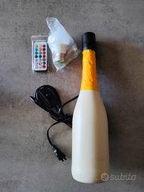 Lampada con telecomando e luci multicolore 