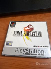 Final Fantasy VIII playStation 1 PAL Ita Platinum