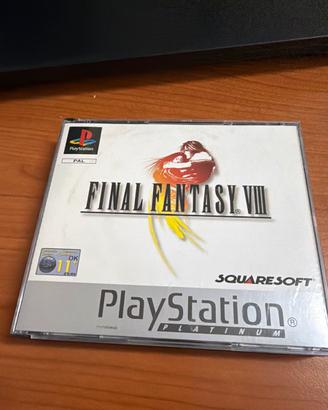 Final Fantasy VIII playStation 1 PAL Ita Platinum